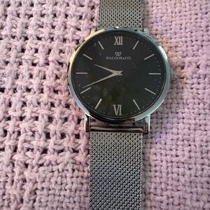 Silver Mesh Women's Watch